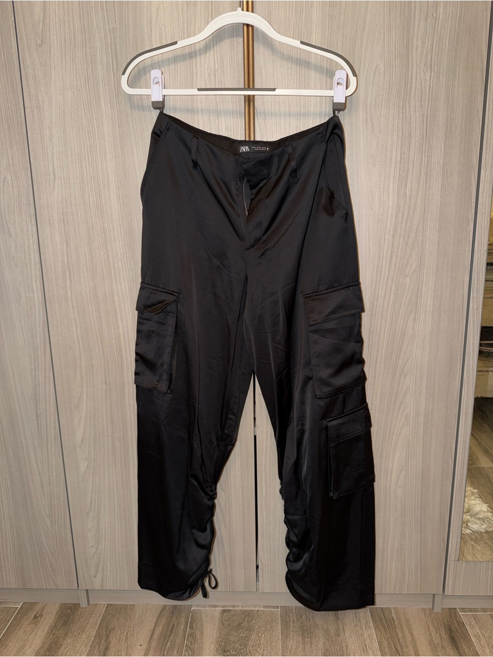 Zara Black Cargo Pants